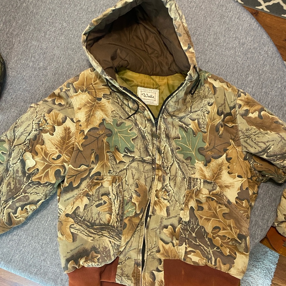 Walls Woodland Camouflage Bomber Jacket